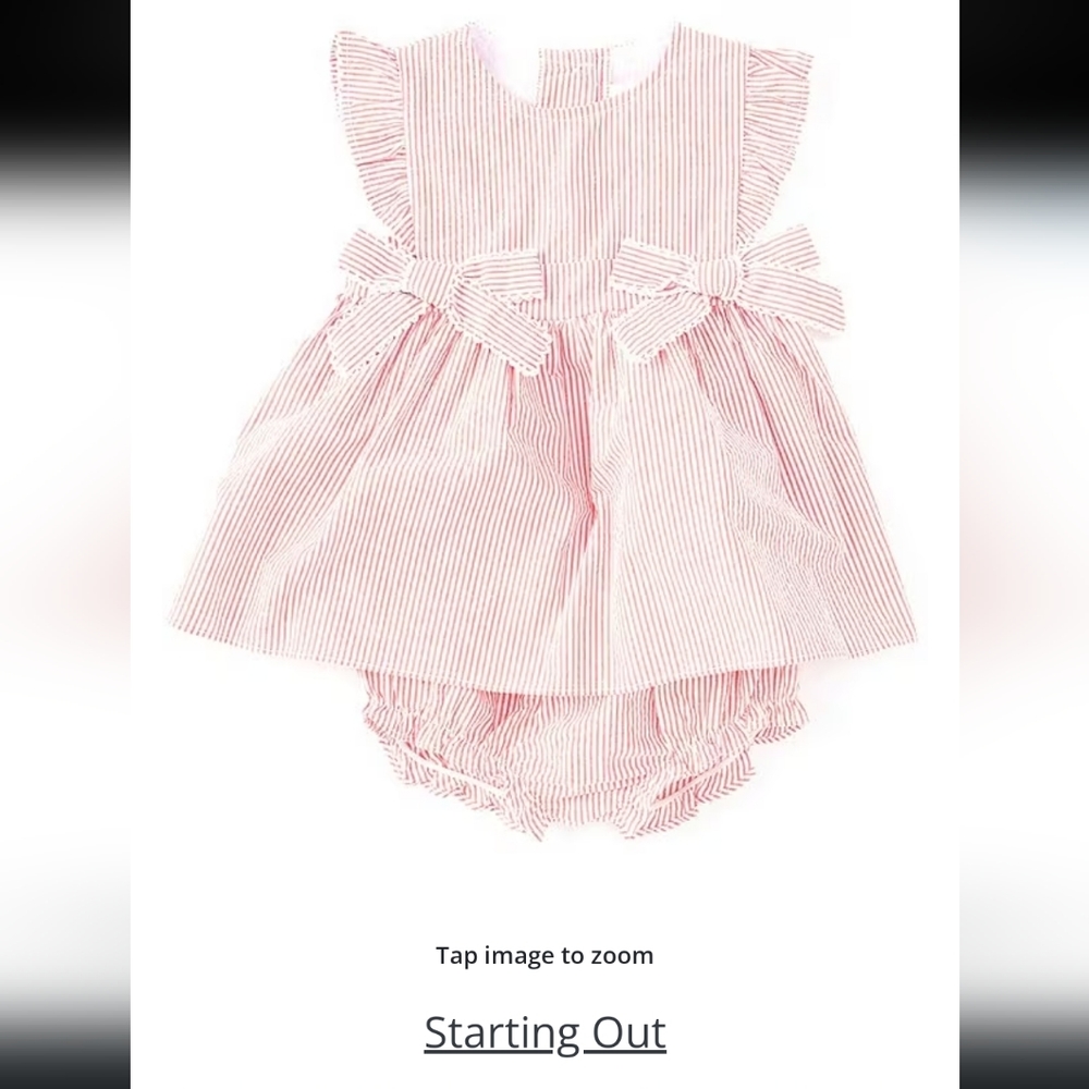 Starting out girls 2 piece dress